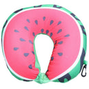 Fruit U Shaped Pillow Travel Pillows Cushion Nanoparticles Neck Pillow Car
