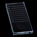 2In1 Eyelash Extension Crystal Glass Eyelashes Glue Pallet Adhesives Tray Holder