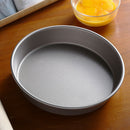 Round Pizza Baking Pan Pizza Tray - Carbon Steel Pizza Pan Baking Sheet Oven
