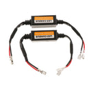 2x H1 H3 LED Headlight Canbus Error Free Decoder Anti Flicker Flash Resistor