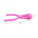 Thicken Meteor Hammer Snowball Clip for Snowball Fights Tool Color Random