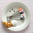1 Pcs Stainless Steel Cute Claw Coffee Spoons Fruit Fork Dessert Spoon Cand