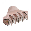 2pcs Fashion Acrylic Hair Claw Clip Jaw Gripper Hairdressing Tool Accessory