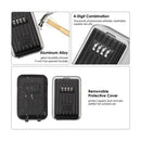 Wall-Mounted Outdoor Key Storage Lock Box 4-Digit Combination Password Key  L4U2