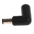 7.4mm to 7.4mm DC Power Plug Connector Adapter 90 Angle for Laptop OZ