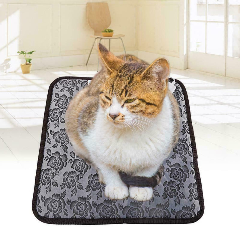 Waterproof Pet Heated Warmer Bed Pad Puppy Dog Cat Pad Mat Electric Heater J7R1