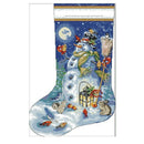 Cross Stitch Kits Embroidery Kit - Christmas Stockings, Snowman Patterns N3J5