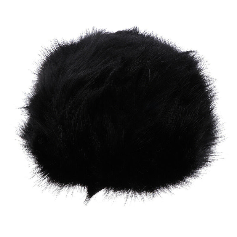 2 Pieces Women Cossack Hats Faux Fur Caps Luxury Premium Winter Russian Hat