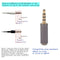 3.5mm Male to Female M/F Stereo Audio Plug CTIA to OMTP Headphone Adapter