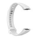 Silicone Wristwatch Band Strap for Huawei Honor 3 Smart Bracelet(White)