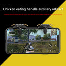 For iOS Android Phone 2x Metal Trigger Game Controller for PUBG Mobile Gamepad