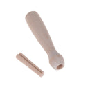 2Pcs Wooden Handle for Felting Needles Pin Tools Of Felt Of Wool Pins M&O