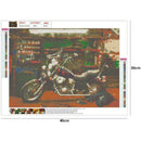 5D DIY Full Drill Diamond Painting Car Scenery Pattern Embroidery (01)