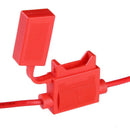 Medium Standard Waterproof ATO ATC Inline 16WAG Blade Fuse Holder Red