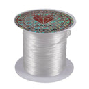 White Elastic Stretchy Crystal Line Jewelry Beading Thread Spool 9M