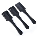 Double Sides Hair Razor Comb Hair Cutting Thinning Trimmer with Blades3 Kw