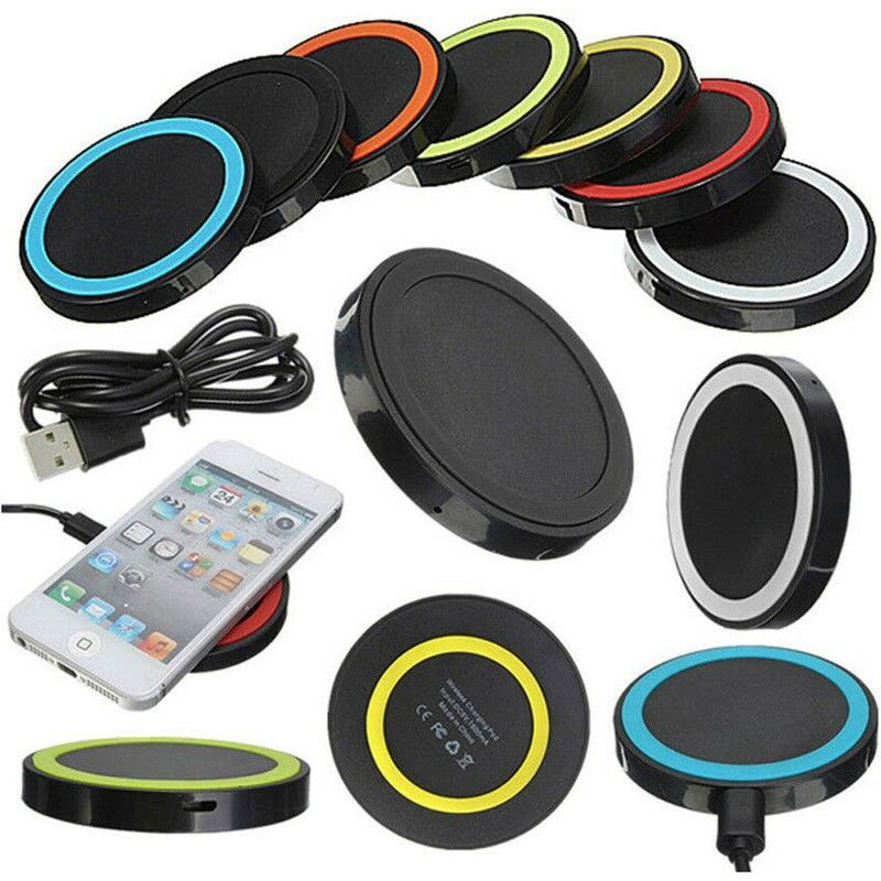 Universal Q5 Wireless Power Charging Fast Charger Pad For Huawei LG HTC Phone