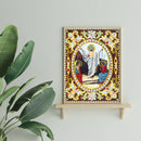 5D DIY Special Shaped Diamond Painting Religious Embroidery Kit Home Decor