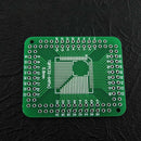 5Pcs Adapter Qfp/Tqfp/Lqfp/Fqfp 32/44/64/80/100 To Dip Pcb Board Converter X5B4