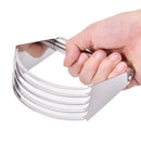 Stainless Steel Pastry Dough Cutter Flour Mixer Whisk Kitchen Craft ^