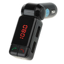 2-USB Wireless Bluetooth Car Kit Charger MP3 Player FM Transmitter Modulator