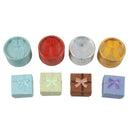 12 PCS Random Color Round and Square Shape Cute Small Gift Box for Ring Ear J6T8