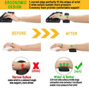1X(Keyboard Wrist Rest & Mouse Wrist Support Set-Memory Foam Gaming Wrist C