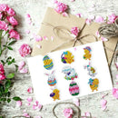 DIY Full Drill Round Diamond Painting Cartoon Animal Stickers Children Gift