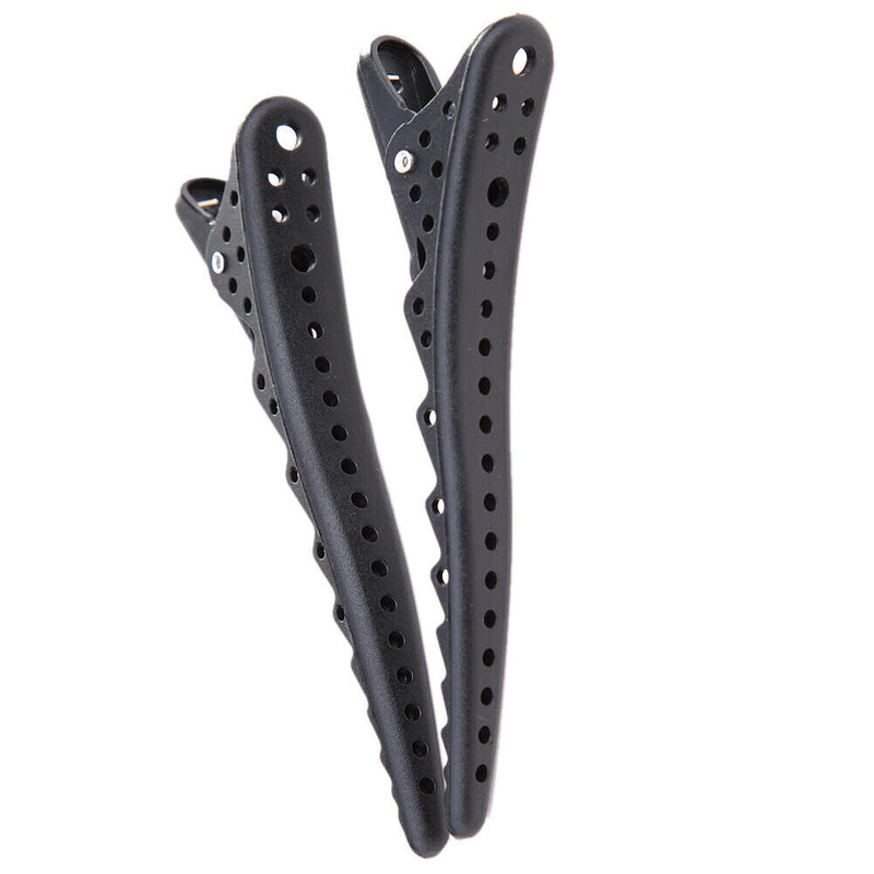 6Pcs Black Hairpin Clip Mouth Salon Hair Tools Accessories Hair Care Stylin