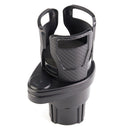 Car Dual Cup Holder Sunglasses Phone Stand Bottle Holder (Carbon Black) A