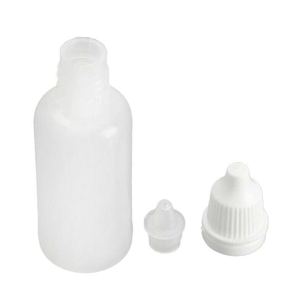 50pcs Empty Plastic Squeezable Dropper Bottles (30ml) M7V3