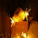 10 LED Dragonfly String Lights Outdoor Yard Christmas Decorative Lamps