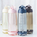 Fashion Portable Straw Cup Large Capacity Cup Outdoor Sports Water Bottle 1 U3A5
