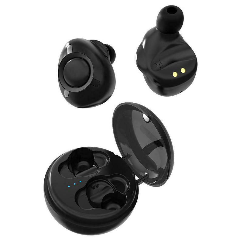 T-06 Touch Bluetooth 5.0 Rechargeable HIFI TWS Wireless MIC Mini Earphones A