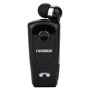 Bluetooth Headset Clip Earphone Sport Universal Earpiece Handsfree Black