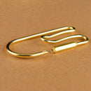 Keychains Unisex Pure Handmade Copper Keyrings Simple Car Key Chain Ring Ho