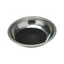 1Pcs Coin Through Glass Steel Cup Mat Magic Props Party Close-up Magic TrickJH1