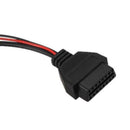 Obd Ii 16P To Fiat 3P Auto Diagnostic Connector Is Suitable For Fiat Cars