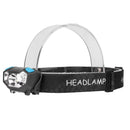 Rechargeable XPE LED Motion Sensor Head Lamp Waterproof Fishing Headlight