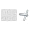 Drum Damper gel 6 pack with One Drum Tuning Key pack 1
