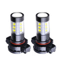 2X H16 80W High Power Super Bright White Fog Driving Light Conversion Kit