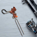Aluminium Alloy Fishing Rod Bracket Adjustable Handle Fishing Holder Tackle