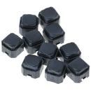 10Pcs Silent Tact Switch 6*6*5mm Silicone Button Switch Touch Swi 3C
