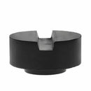 Black Rubber Slotted Floor Jack Pad Frame Rail Adapter For Pinch Weld Side