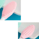 1Pc Soft Handheld Silicone Face Care Clean Brush Exfoliator Blackhead Remov Q3D8