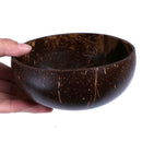 Natural Coconut Shell Bowl Soup Salad Noodle Rice Bowl Wooden Fruit Bowls LS BX
