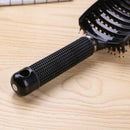 Hair Scalp Massage Comb Anti-Static Straight Curly Hair Styling Brush(Black A