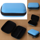 Mini Square EVA Case Headset Bluetooth Earphone Cable Storage Box