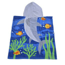Hooded Bath Towel for Kids Boys Girls Toddler Age 2 to 6 Years, 100% Cotton