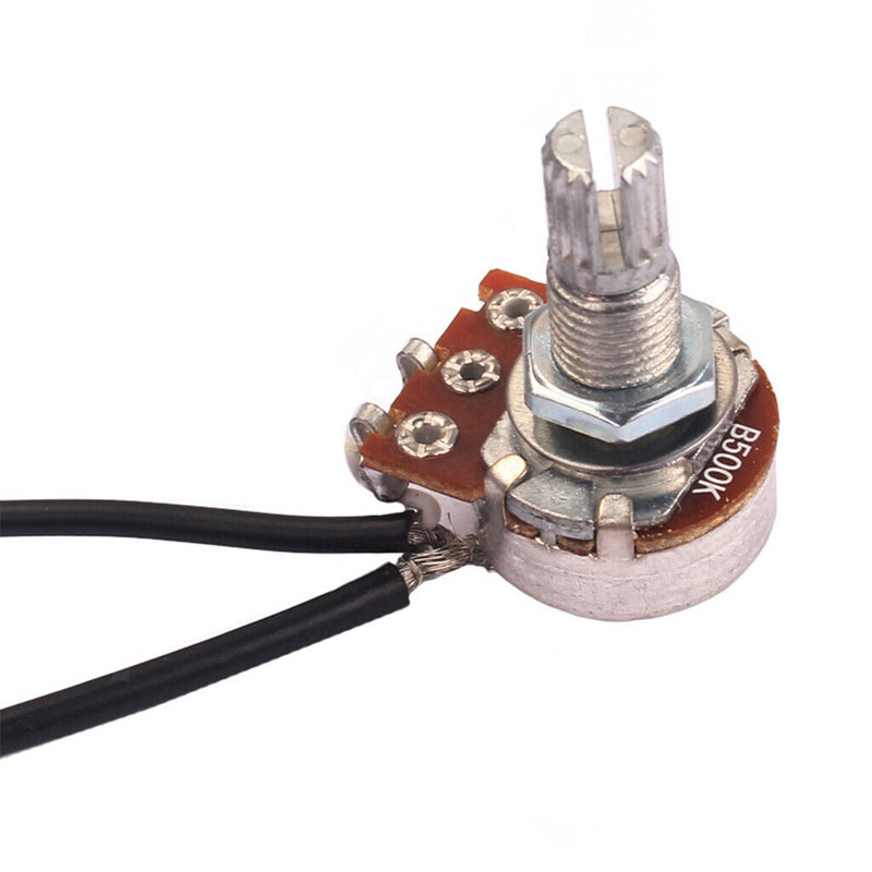1 Set Single Coil Pickup Wiring Harness for 4 String Cigar Box Guitar Parts